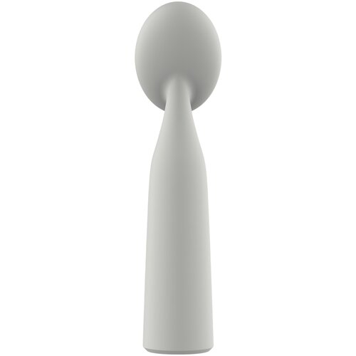 NUDE Luna - akumulatorski mini wand vibrator (siva) Slike