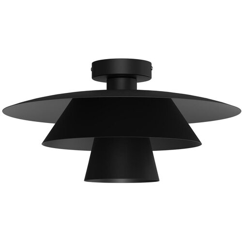  plafonsko svetlo plato 1xE27/15W/230V prečnik 32 cm crno Cene