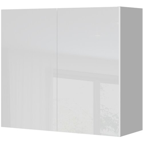  VISEI ELEMENT V7-80-2K/5 ZA KUHINJO INFINITY (VE BARV)-Kristalno bela Slike
