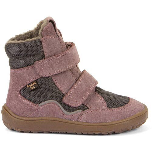 Froddo &scaron;kornji G3160247 BAREFOOT TEX WINTER podloženi D grey/pink 29 Cene