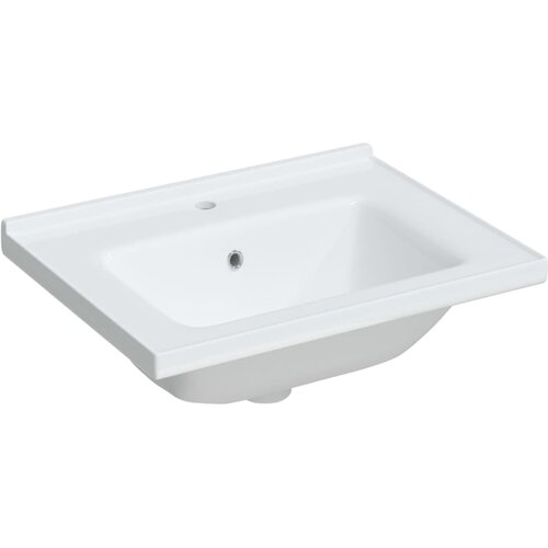 Maison Chic Kopalniški Umivalnik - Kopalna umivalnik - Lavabo bel 61x48x19,5 cm pravokoten keramičen, (21684560) Cene