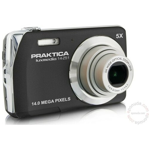 Praktica Luxmedia 14-Z51 black digitalni fotoaparat Slike