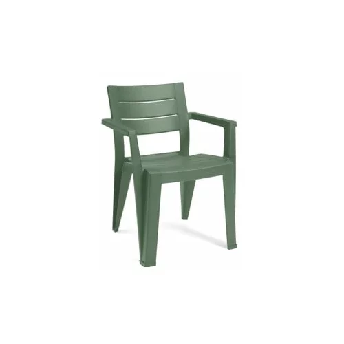 Keter Zelena plastična vrtna stolica Julie –