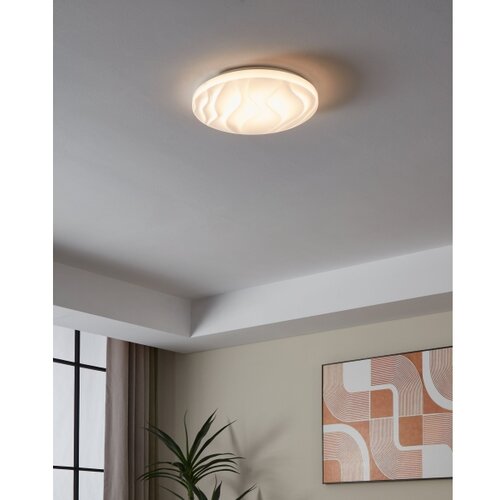Eglo benariba zidna/stropna/1, led, 17,3w, 2000lm, prom 330, bijela/plastika Slike