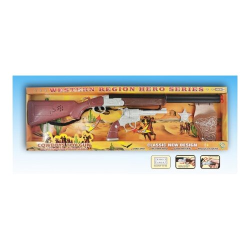  Kaubojski set - futrola sa pu&amp;scaron;kom i pi&amp;scaron;toljem ( MKO822899 ) Slike