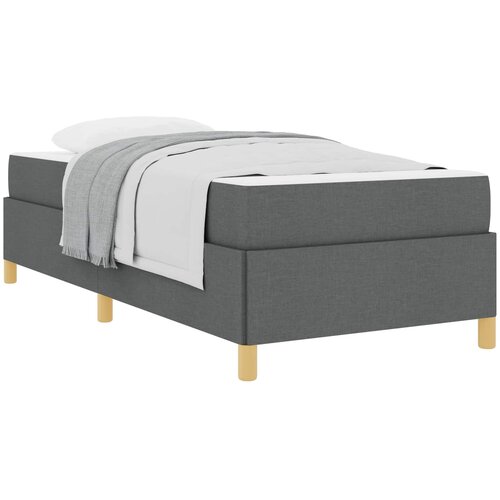  Krevetna konstrukcija Tamno siva 80 x 200 cm tkanina Slike