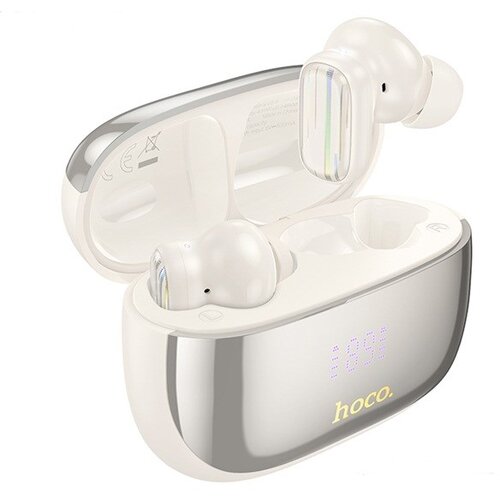 Hoco EQ20 Rhyme Headset Wireless In-Ear Calls /Music Bluetooth White Slike