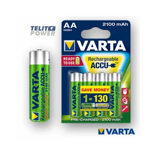 Varta NiMH 1.2V 2100mAh HR6 - cena na komad Slike
