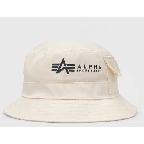 Alpha Industries Klobuk bež barva