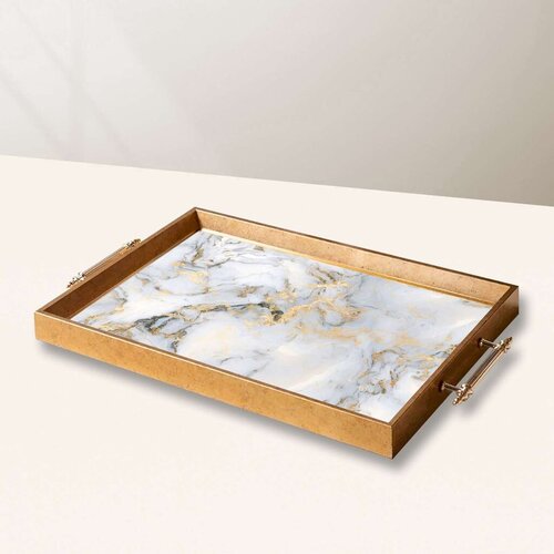 Aberto Design Poslužavnik TPEA10045 50 x 29 x 3.5 cm, Šareni Cene