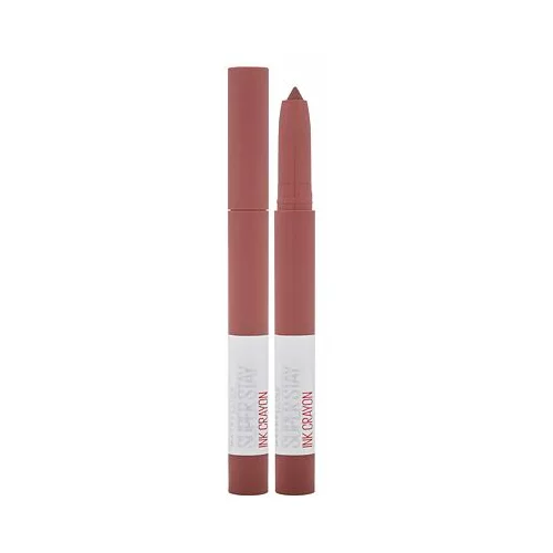 Maybelline SuperStay® Ink Crayon Matte šminka z mat učinkom svinčnik za ustnice šminka 1,5 g odtenek 15 Lead The Way za ženske