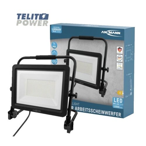 Ansmann FL100W LED radna lampa &amp;ndash; 12.000 lm, IP65, 100W, kabl 1.8m ( 4916 ) Slike