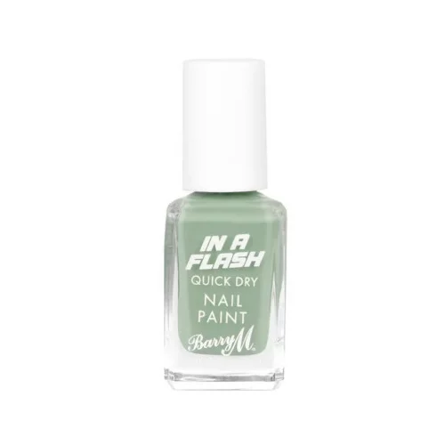 Barry M lak za nohte - In A Flash Quick Dry Nail Paint - Go Go Green