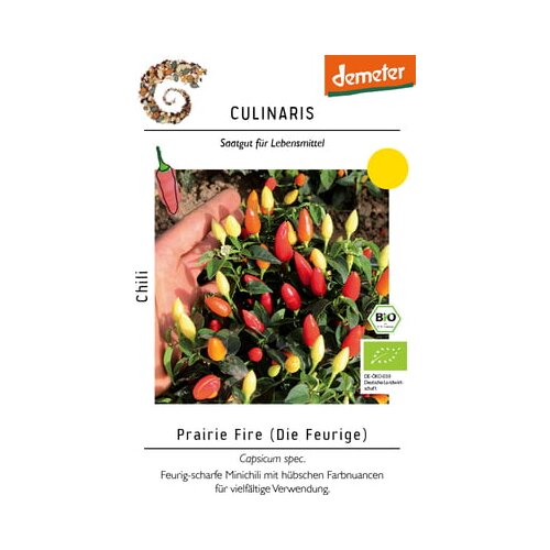 Culinaris Bio čili Prairie Fire Cene