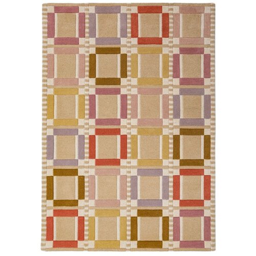 Flair Rugs Ročno tkana volnena preproga v naravni barvi 140x200 cm Quadro Wool &amp;ndash; Slike