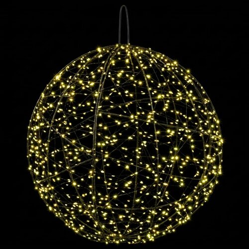  Božićni vrh svjetla 2 kom. 1900 LED lampica Topla bijela - Topla bijela &amp;Oslash; 60 x 63 cm 2 Slike