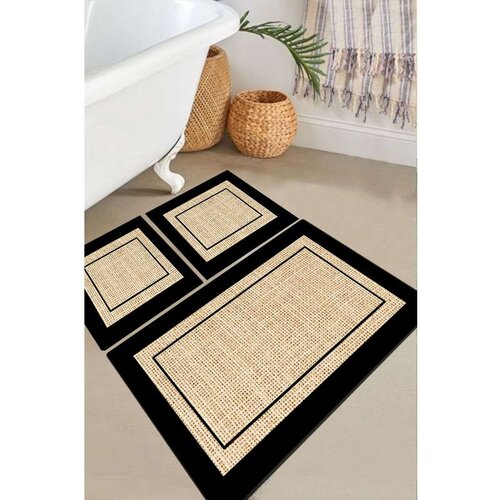  Regona - Beige Beige Bathmat Set (3 Pieces) Cene