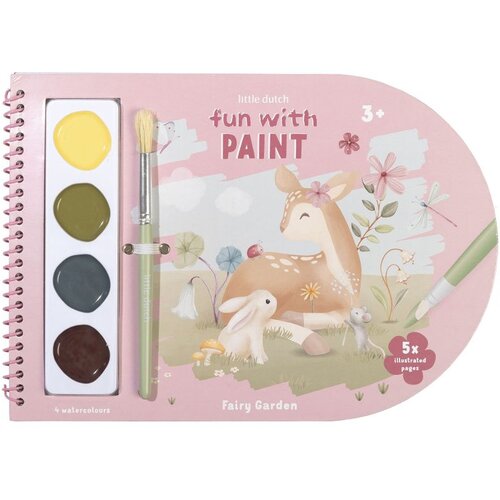 Little Dutch® blok s bojankama i vodenim bojicama fairy garden Cijene