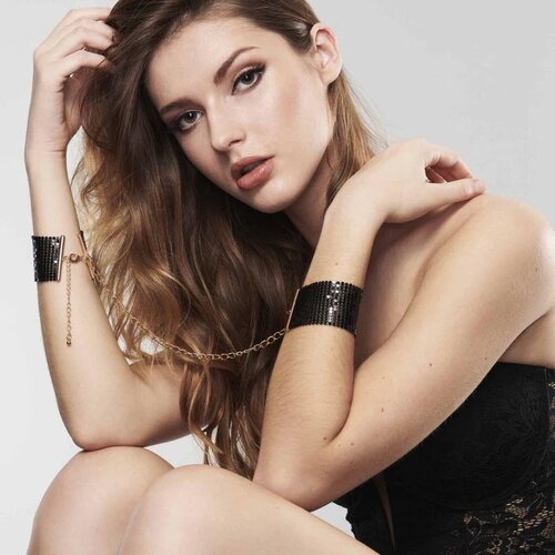 Bijoux Indiscrets Lisice Desir M&amp;eacute;tallique - Metallic Mesh Handcuffs Slike