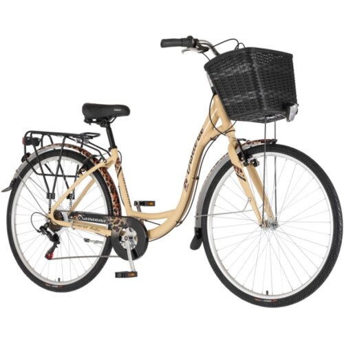 Visitor Bicikl fashion savanna 28" alu 18" v-brake 6 brzina 155-178cm (s/m) bež leopard Cene
