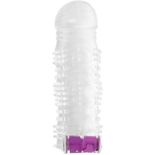 Ohmama textured penis sleeve with vibrating bullet 229812 Cene