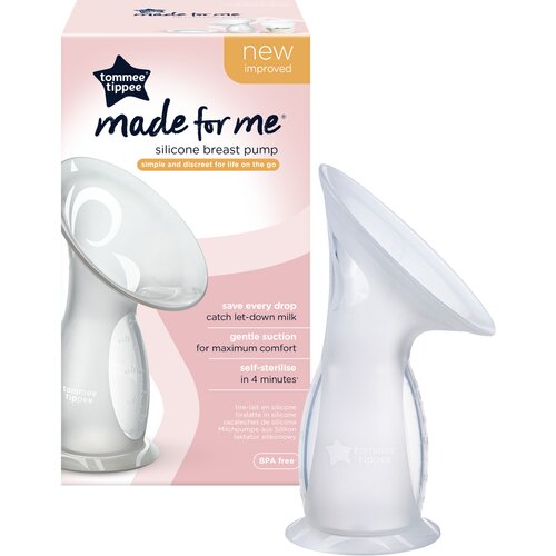 Tommee Tippee pumpica za izmlazanje – silikonska MadeForMe roze Cene