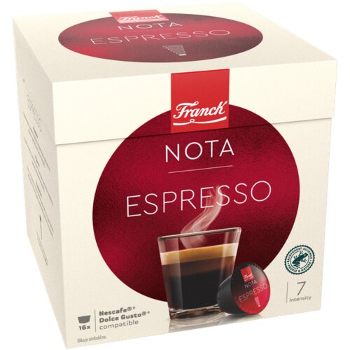 Franck Nota dolce gusto kapsule espresso 112 g, pakiranje od 16 kapsula Cijene