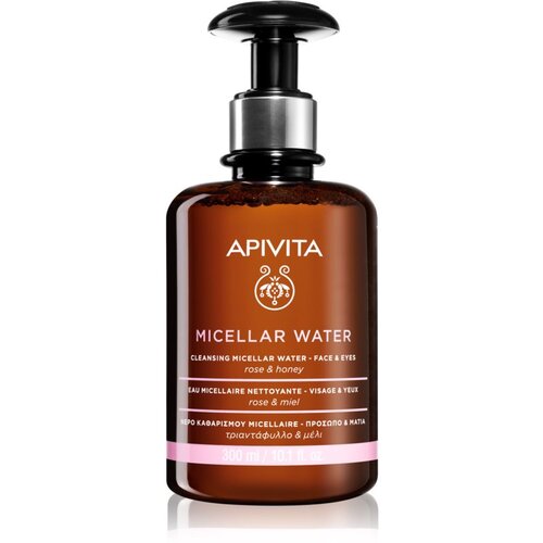 Apivita Cleansing Rose & Honey micelarna voda za obraz in oči 300 ml Cene