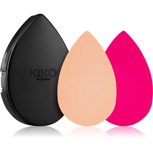 KIKO Milano Beauty Duo gobica za tekoči puder 2 kos z etuijem 2 kos