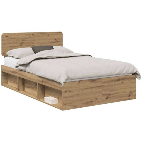 Okvir za krevet Umjetnička hrastovina 120 x 200 cm Slike