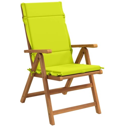  Jastučići za stolice s visokim naslonom - 4 komada GEMERT 4 pcs - Svetlo zelena (poliester) 120 x 50 x 3 cm 4 Cijene