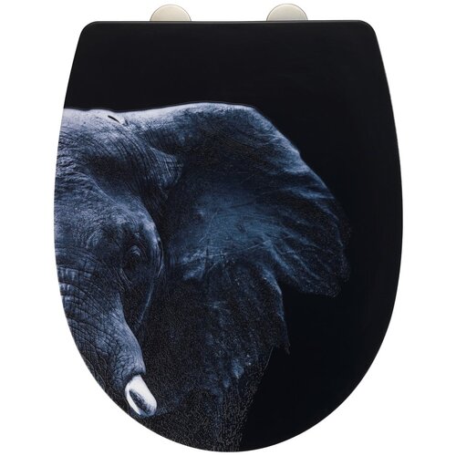 Wenko crna wc daska od nehrđajućeg čelika elephant Slike