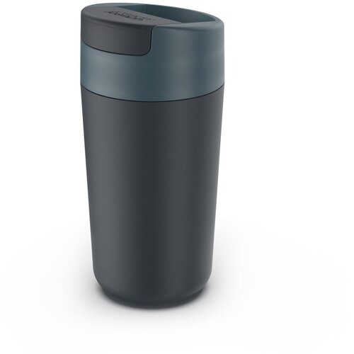 Joseph Joseph Tamno plava/antracitno siva putna šalica 450 ml Sipp – Cene