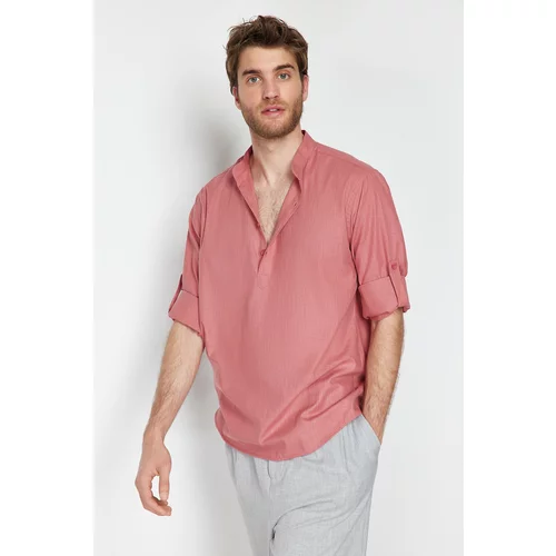 Trendyol Pale Pink Men's Shirt