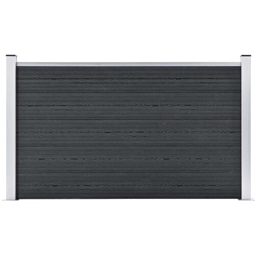  Ograda od WPC-a 699 x 106 cm siva Slike