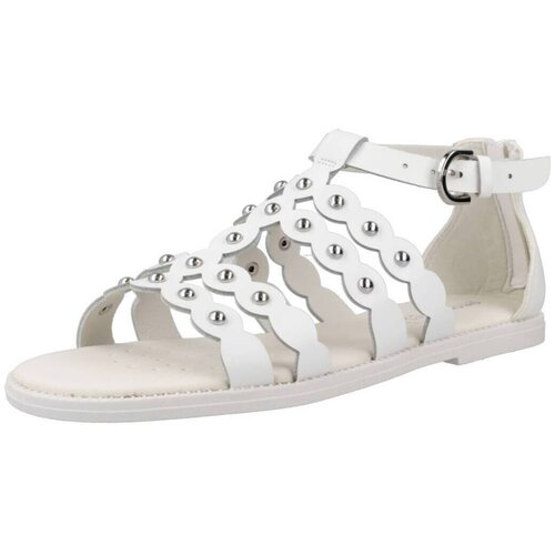 Geox Sandali &amp;amp; Odprti čevlji J SANDAL KARLY GIRL Bela Slike