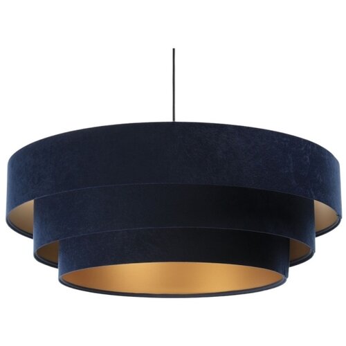 Luster na sajli TRINITI 1xE27/60W/230V plava/zlatna Slike