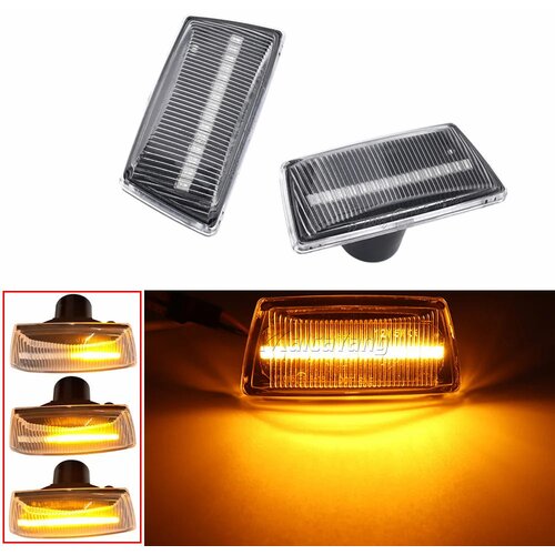  LED Dinamički migavci za Opel Astra H, Zafira B, Corsa D, Insignia A, Providni Slike