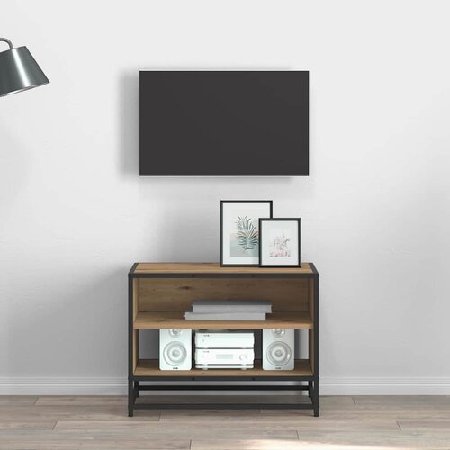 VidaXL TV ormar hrast artisan 61 x 40 x 46 cm Konstruirano drvo Slike