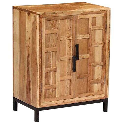 VidaXL komoda od masivnog bagremovog drva 60 x 35 x 76 cm smeđa Slike