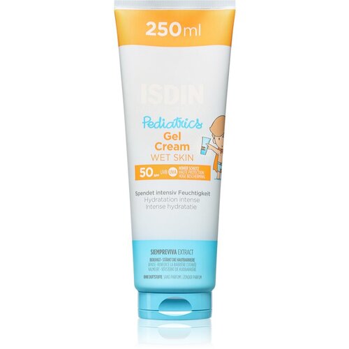 ISDIN Fotoprotector Pediatrics gelasta krema proti sončnemu sevanju za otroke SPF 50 250 ml Cene