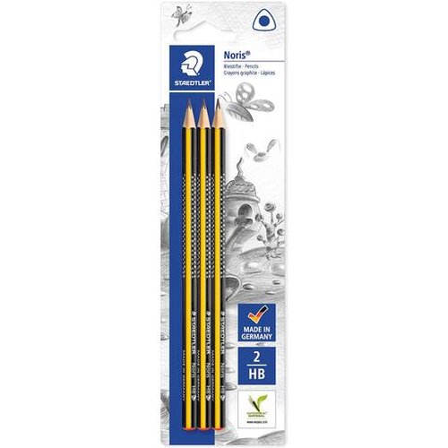 Staedtler Svinčnik noris 3/1, na blistru 183-HBBK3 Slike