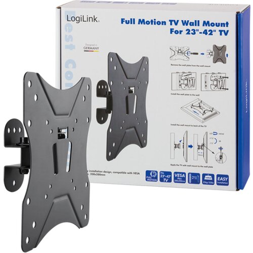 Logilink TV wall mount, 23 42, tilt, swivel, 25 kg max., BP0006 Slike