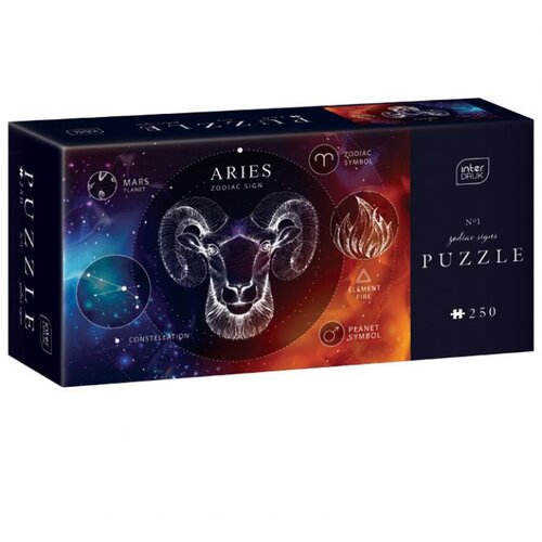 Puzzle 250 KOM ZODIAC 1 ARIES (OVAN) INTERDRUK * DO ISTEKA ZALIHA Cene