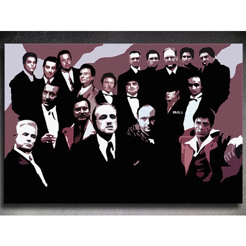  Ročno izdelana slika POP Art The Mafia Family 1-delna  (POP) Cene