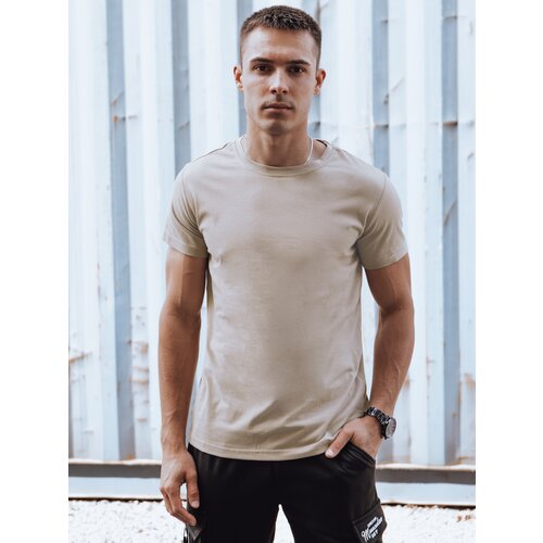 DStreet T-shirt męski bez nadruku khaki Cene