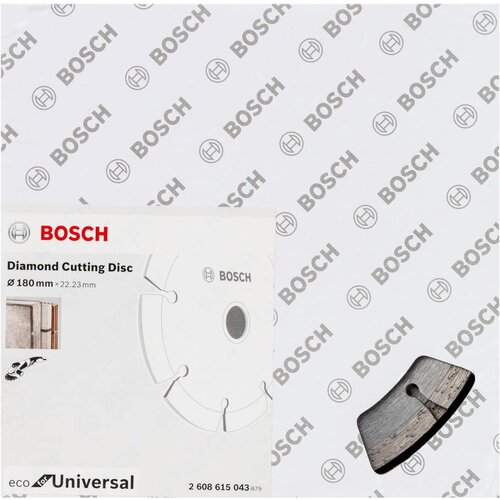 Bosch dijamantska rezna ploča ECO For Universal 180x22,23x2,2x7 - pakovanje od 10 komada (2608615043) Slike
