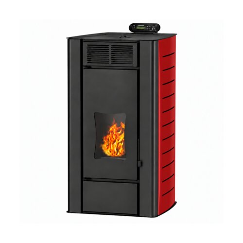 Sole PEĆ NA PELET SL-18000P AQUA CRVENA CENTRALNO 18kW Cijene