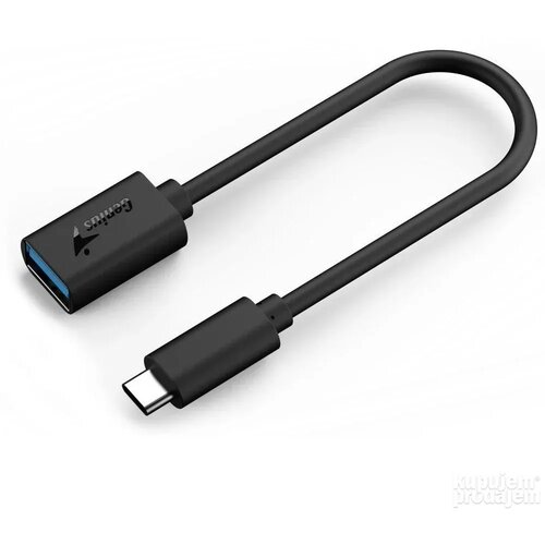 Genius Adapter, ACC-C2AC, USB Type-C na USB 3.0, Crni Slike