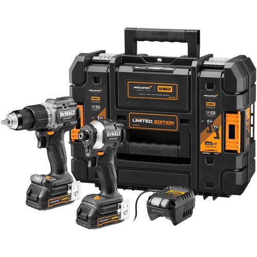 Dewalt DCK200ME2GT x mclaren F1 team DCD85M+DCF85M akumulatorski set alata, 2x1.7Ah powerstack Cene